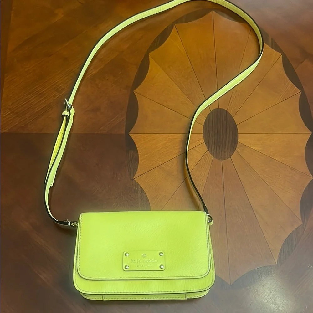 Kate Spade Yellow Crossbody Bag - Picture 1 of 6